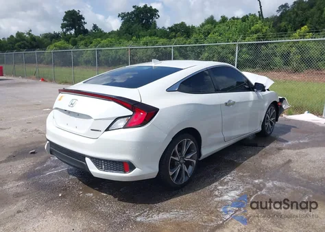2019 Honda Civic Touring из США, поврежденный, VIN 2HGFC3B92KH354374